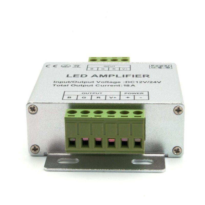 LED RGB Amplifier 12 V 24 V for LED RGB
