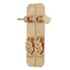 Cabinet Faceplate Brass Material Elegant Retro Botanical Pattern Decorative Chinese
