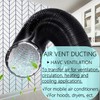 JSIXASO Exhaust Hose, Ventilation Hose, Length 3 m - 125