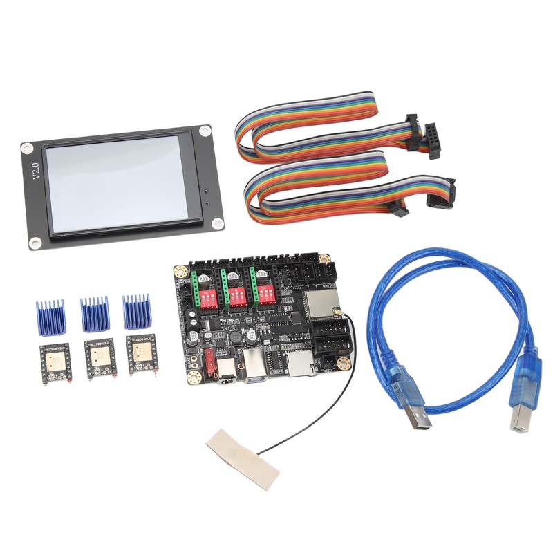 3D Printer Motherboard Kit Laser Engraver Control Board 32bit Wifi