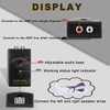 MKBKLLJY Car Speaker Cable to RCA Line Output 2 Channel