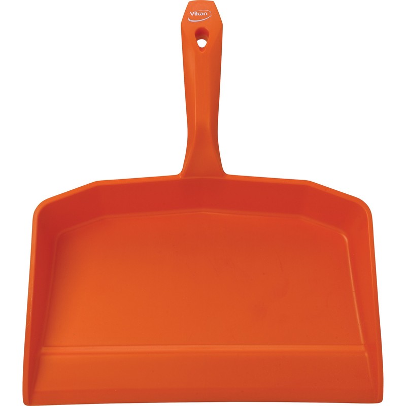 Vikan 56607 Dust Pan,11.5",PP,Orange