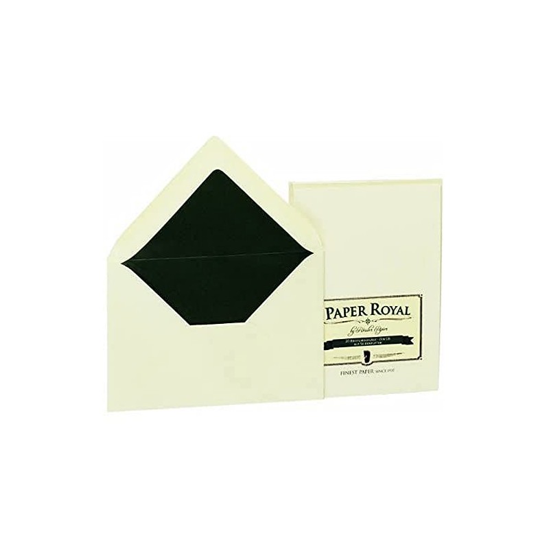 Rössler Papier 2031831008 - Paper Royal - Briefumschlagpack m.Sf., DIN