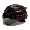 Bicycle Helmet with Visor Lightweight Bicycle Helmet with Magnetic Goggles