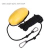 EMUKOEP 9.8M/32.2Ft Kayak Drift Anchor Tow Rope Kit Fishing Drift