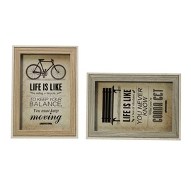 PORTARETRATO MDF DE PRIMERA CALIDAD DISEÑO MODERNO,IDEAL PARA DECORAR SU HOGAR (CLARO)