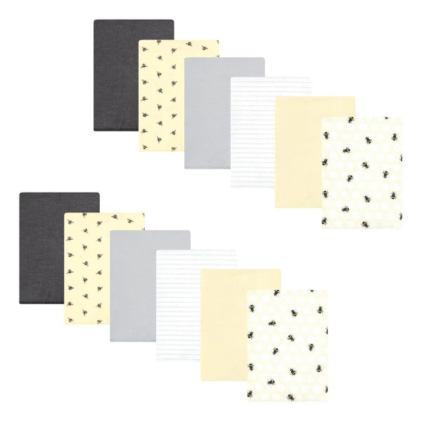 Hudson Baby - Paño Para Eructar De Franela Unisex Para