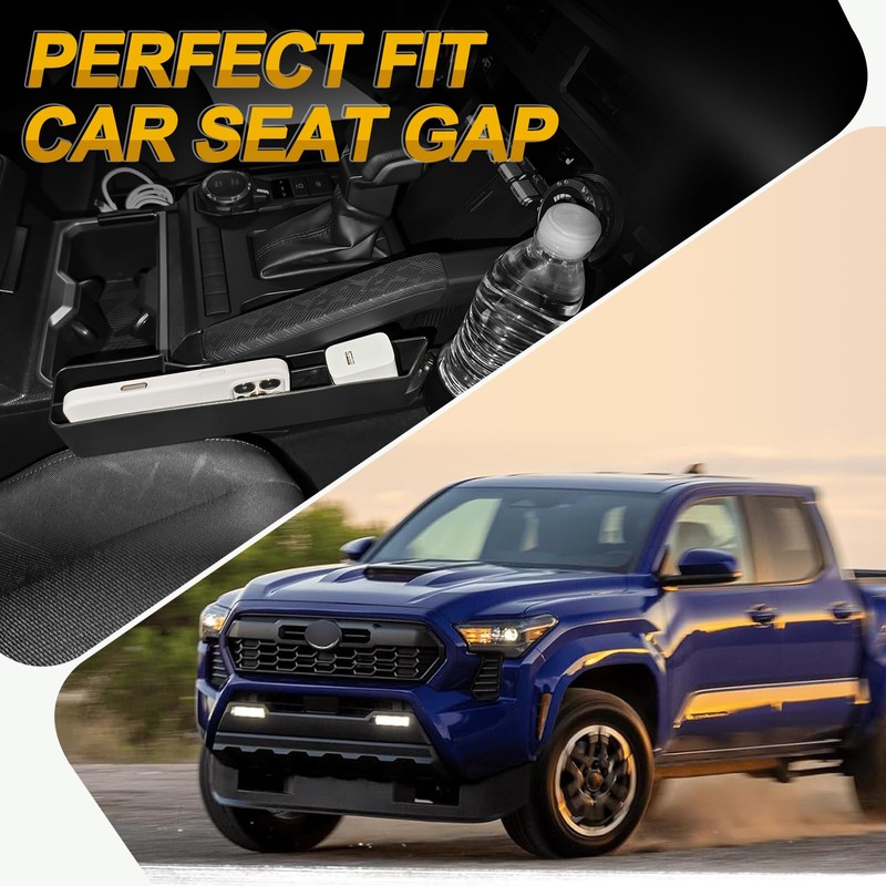 FUJIYOUPIN Center Consoles Organizer for Toyota Tacoma 2024-2025, Gear Shift