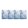 The Lab by Blanc Doux Clear Hyal Radiance Gel Mask, 4 pcs, 1 pack / 더랩바이블랑두 클리어히알결광 겔마스크, 4개, 1개입