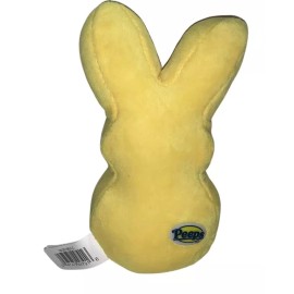 Dan Dee Peeps Scented Bunny Plush Yellow Glasses Tie Cotton Candy 6" Dan Dee 2022 Easter