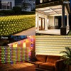10ft x 10ft Solar Net Lights, 280LED Gazebo Mesh Lights