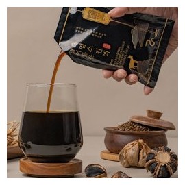 장어품은 흑염소진액 엑기스 흙염소 염소즙 흑염소즙 효능 Black Goat Essence with Eel Benefits