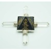 Harmonize Tourmaline Pyramid Energy Generator Sacred Quartz 4 Points Reiki