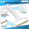 House Wizard Tragbarer Fusselentferner 3 in 1 Set mit 2