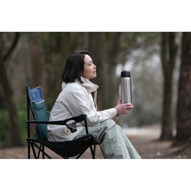 Zojirushi SJ-JS10XA Stainless Steel Bottle Mug, Silver