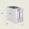 BELLA 2 Slice Toaster with Auto Shut Off - Extra