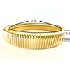 Marshal Metal Fashion Bracelet Tubogas 14k Gold Plated Brass Stretch