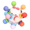 Baby Sensory Teether Toy Balls Chew Teething Ball Rattle Grasping