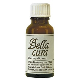 Bellacura Reinigungsmittel Standard, Pflegemittel für glanzlackierte Saiteninstrumente, 20 ml Flasche