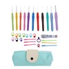31 Piece Crochet Hooks Set Professional Ergonomic Crochet Hooks with
