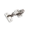 Berta 50-Pack Full Overlay Frameless Soft-Close European Hinges, 110° 3D