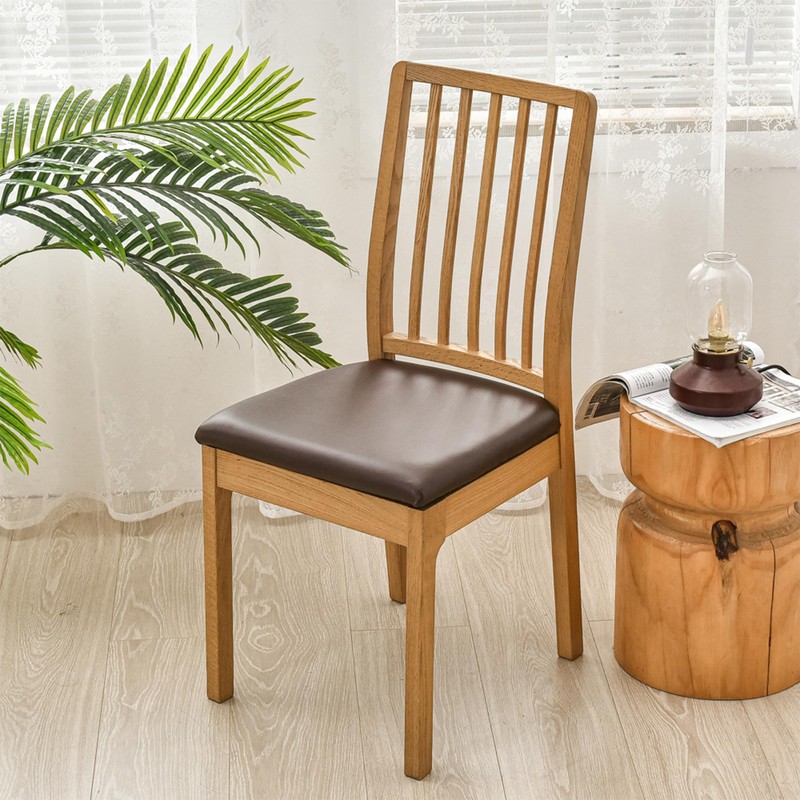 Kozuoan Dining Chair Covers, PU Waterproof Removable Dining Chair Covers,