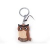 Wooden Owl Keyring