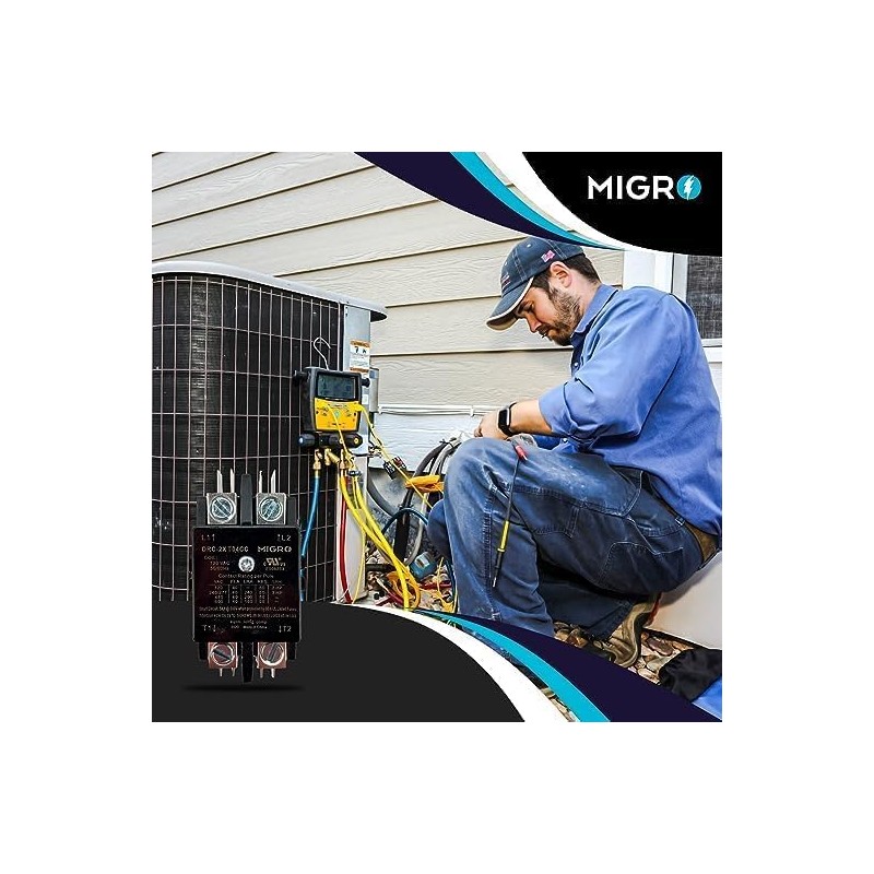 Migro 40 Amp 2 Pole NEMA 600V HVAC Heavy Duty