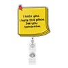 Funny Office Badge Reel Cute Office Retractable Badge Holder with