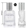 Luojery 2-Pack Refillable Clear Glass Fine Mist Empty Spray Perfume