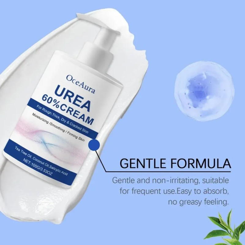 Crema De Urea 60%, Crema Para Pies 100 G, Crema