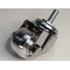 Aluminum Racing Floor Jack Casters, 3 Ton, 2 Piece Set,