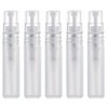 KINBOM 5pcs Perfume Atomizers Refillable, Plastic Spray Bottles for Travel Mister Empty Spritzer Bottles for Hair Face Plants (5ml)