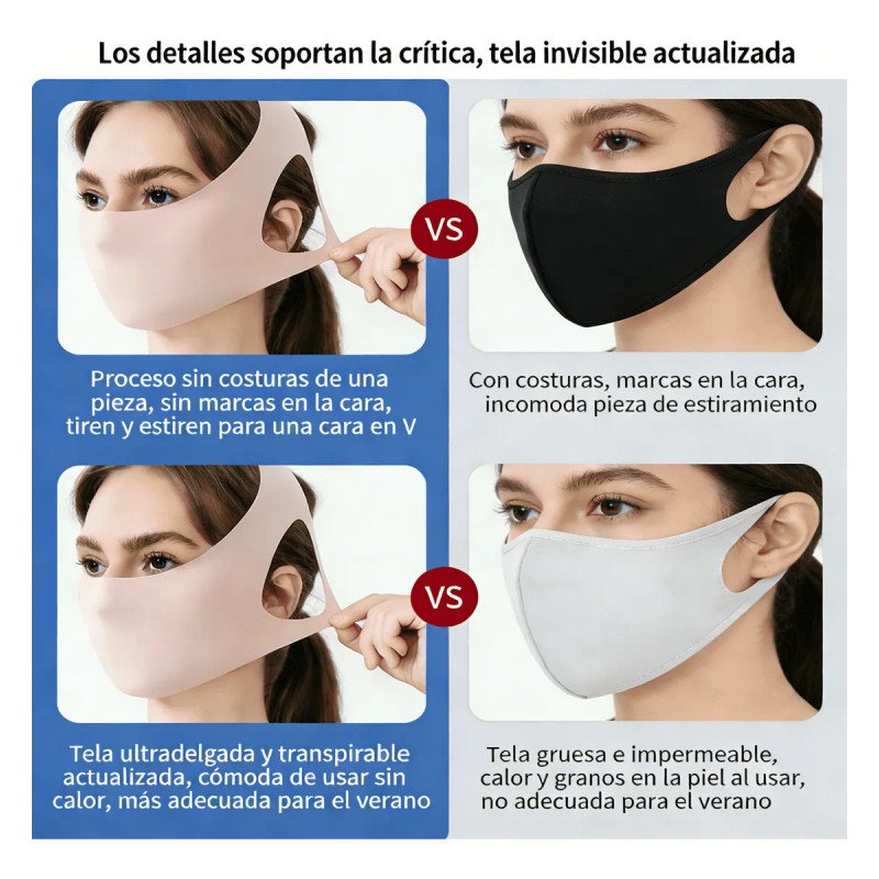 Banda Moldeadora Facial Anti Arrugas Papada Ultra Delgada