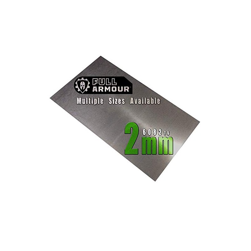 2 mm Aluminium Sheet - 6082 T6 300 mm x