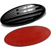 ZSJO 6 inch Front Grille Tailgate Emblem for Ford,American Black