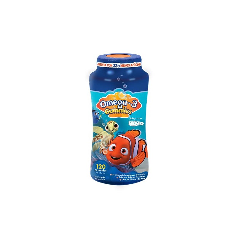 Nemo Omega-3 DHA Gummies | Colores y Sabores Naturales |