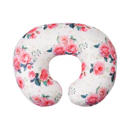 wirein Nursing Pillow Cover, Soft Stretchy Removable Slipcover for Breastfeeding Pillows,Comfortable Nursing Pillow Case for Infant Baby Boys Girls Newborn,Floral