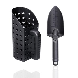 Docache Metal Detector Sand Shovel Set, Shovel Set for Metal Detection and Gardening, Beach Digging Accessories, Shovels for Metal Detecting, Digging on the Beach, Gardening