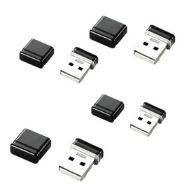 4 x 8gb memory stick flash drive mini black (pack of 4 mini black)