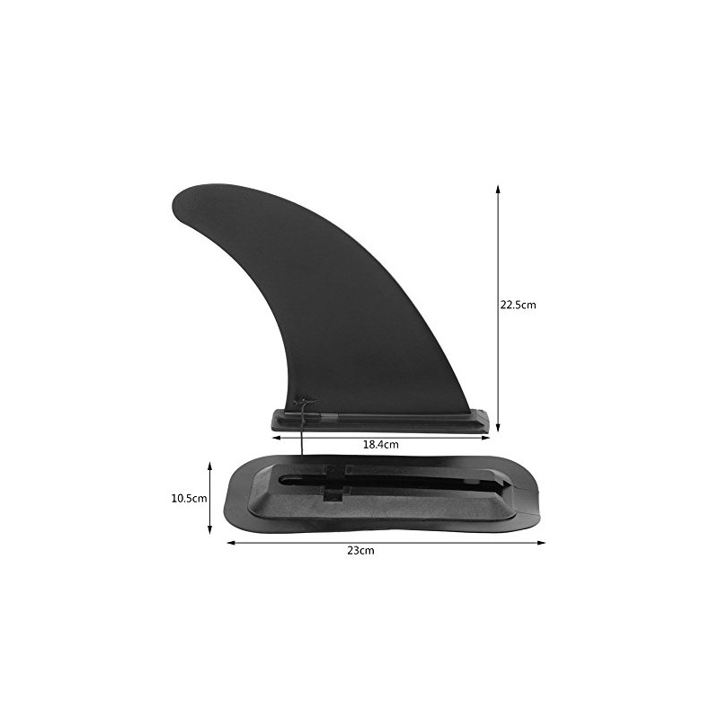 Detachable Board Fin, PVC Single Center Fin with Fin Dock