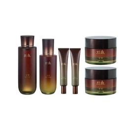 HANYU Hanyul Songdam Elasticity Basic 6 Piece Set Skin + Emulsion + 2 Eye Creams + 2 Creams Genuine Recently Manufactured / HANYU 한율 송담 탄력 기초 6종 세트 스킨+에멀전+아이크림2개+크림2개 정품 최근제조