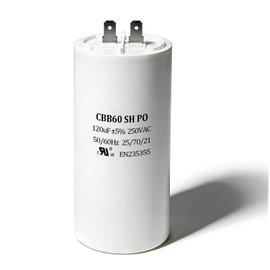 120uF 250VAC CBB60 Motor Run Capacitor Compatible with Ryobi Electric Pressure Washer Ry142300 120MFD 120 uF MFD 250V AC 250 VAC