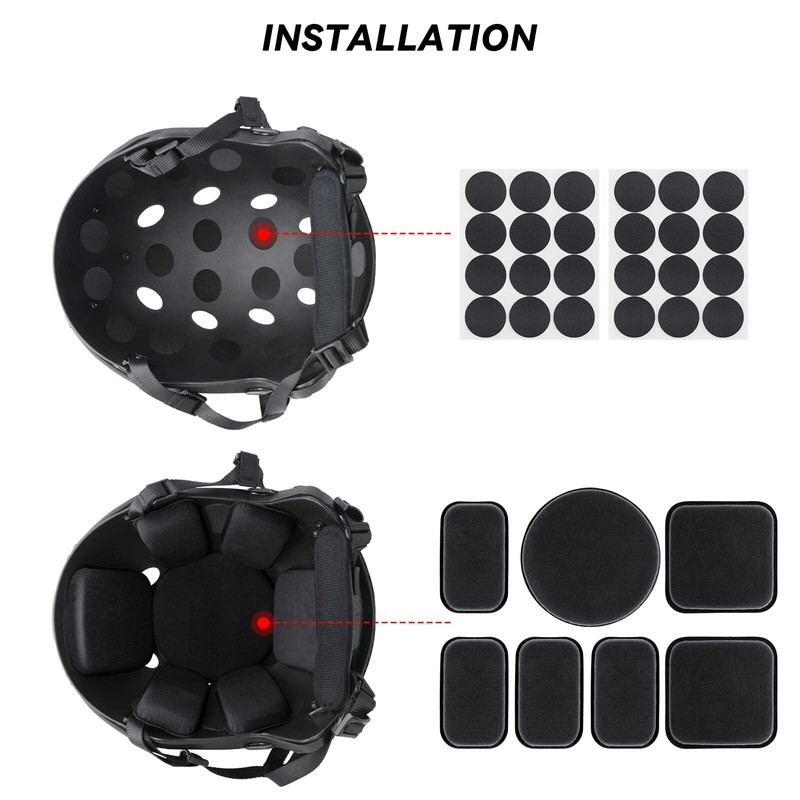 Yzpacc Football Helmet Padding Inserts Softball Helmet Foam Pads Baseball