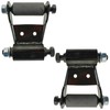 TRQ Rear Leaf Spring Shackle Repair Kit Pair Compatible with