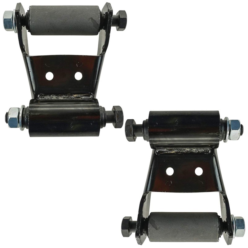 TRQ Rear Leaf Spring Shackle Repair Kit Pair Compatible with