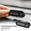 Reloj para automóvil, Mini para automóvil con retroiluminación y Reloj