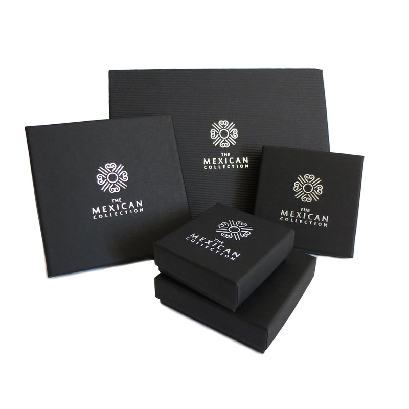 The Mexican Collection Solid Polished Copper and 925 Silver Triple