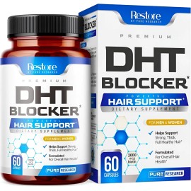Bloquedor Dht Capsulas Apoya Crecimiento Cabello Sabor