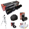 Opteka 500mm-1000mm Telephoto Lens Kit T Mount for Canon EOS